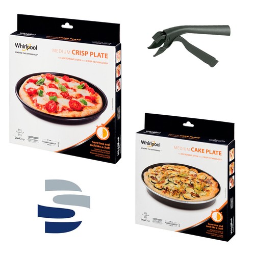 Bundle microonde piatto crisp - microonde,